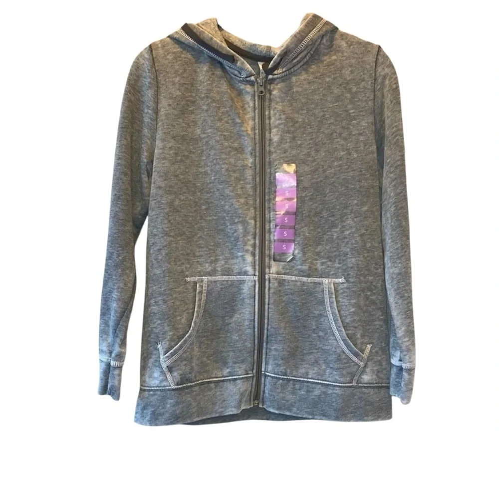 Jaclyn Smith small lightweight zip up hoodie NWT